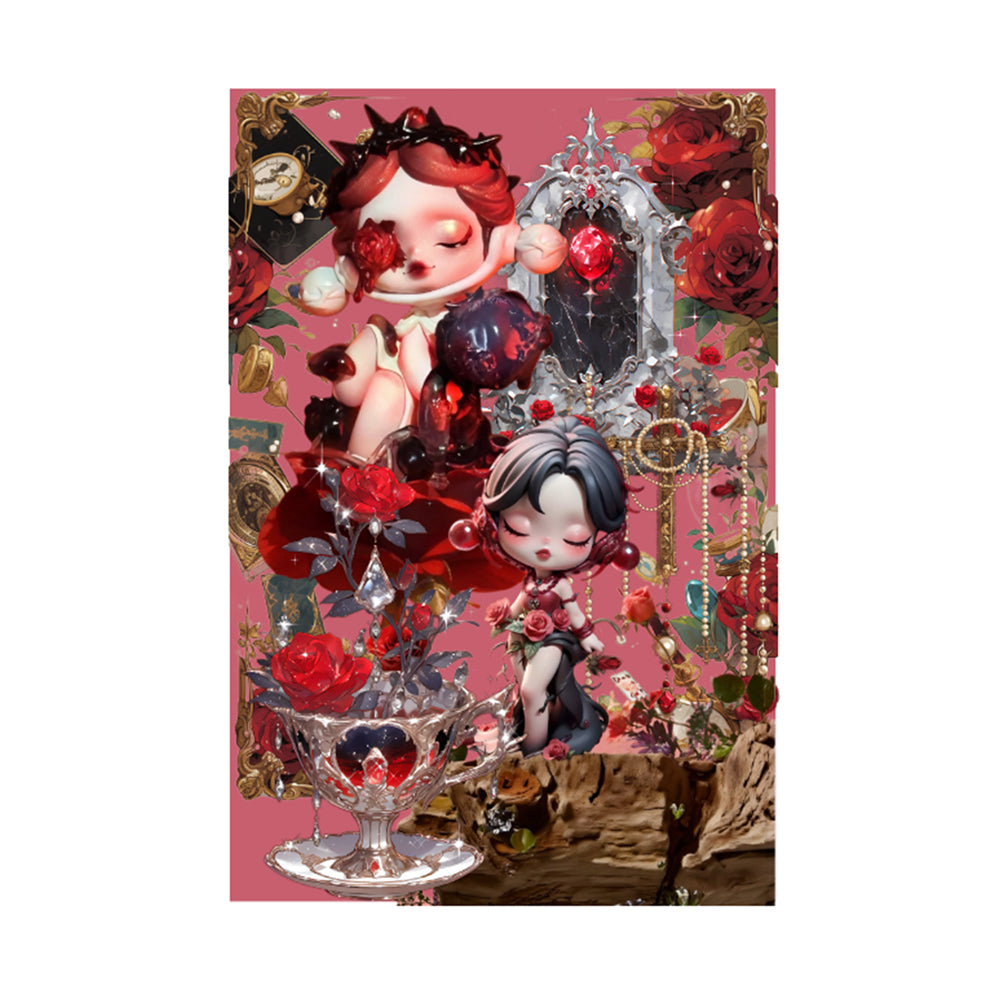 Skullpanda Red Rose Collection A7 - Image 3
