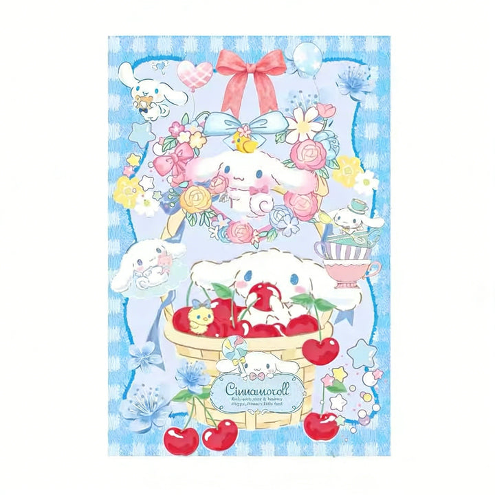 Cinnamoroll Blue Sky Flower Basket Party Set A5