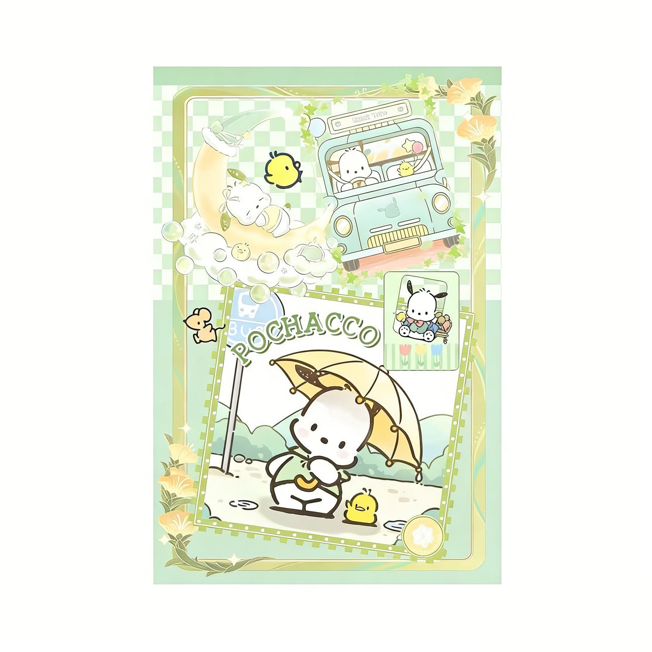 Pochacco Sweet Matcha Time Collection A5