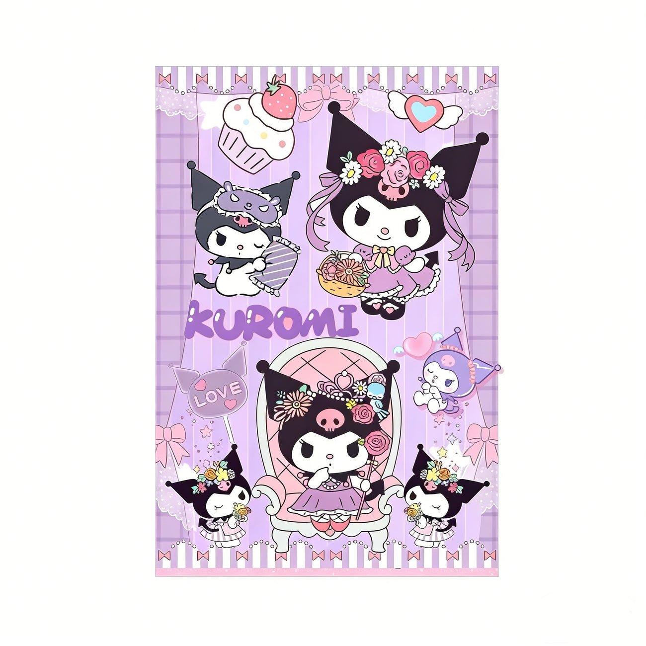 Kuromi Princess Cake Party Set A5 - Image 3