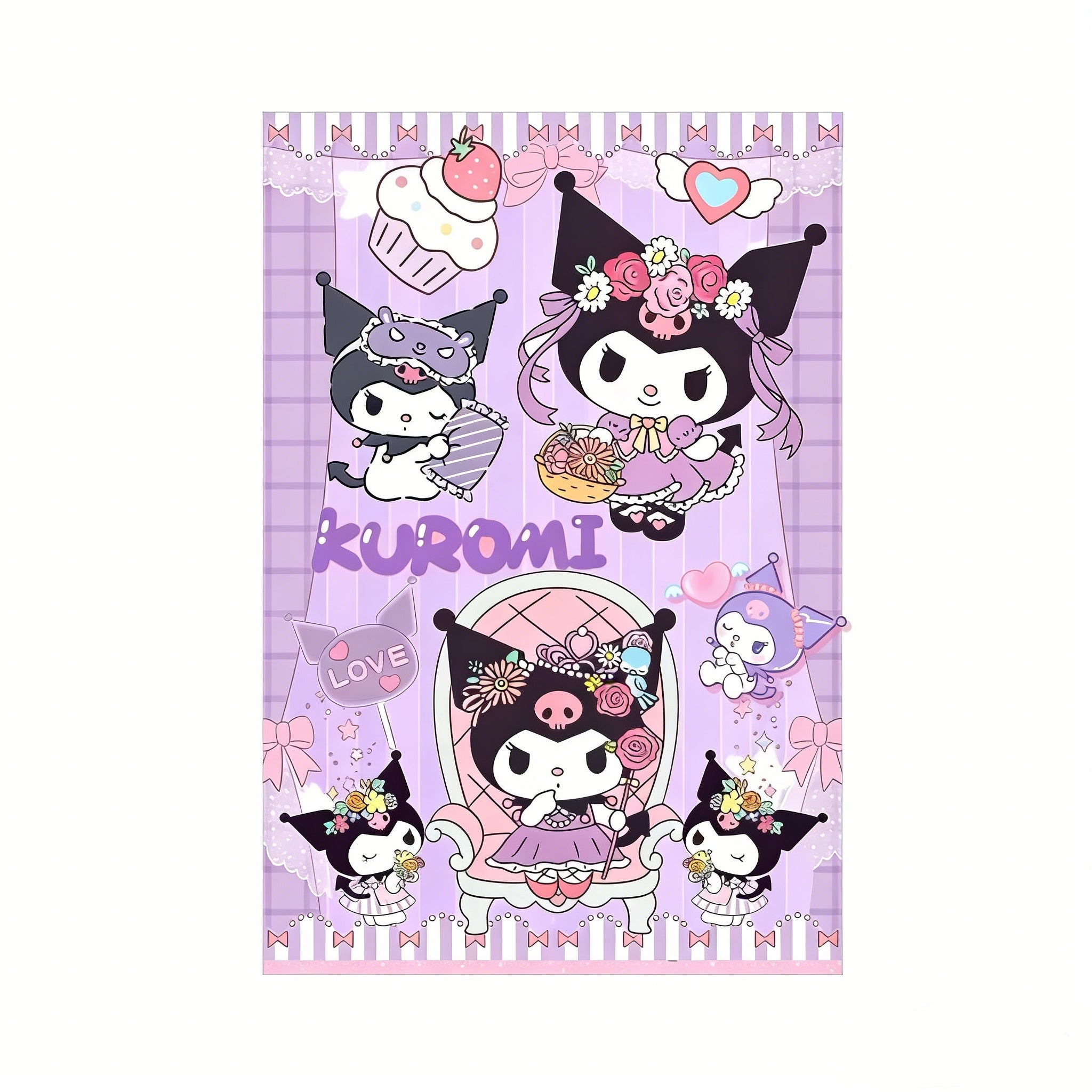 Kuromi Princess Cake Party Set A5 - Image 3