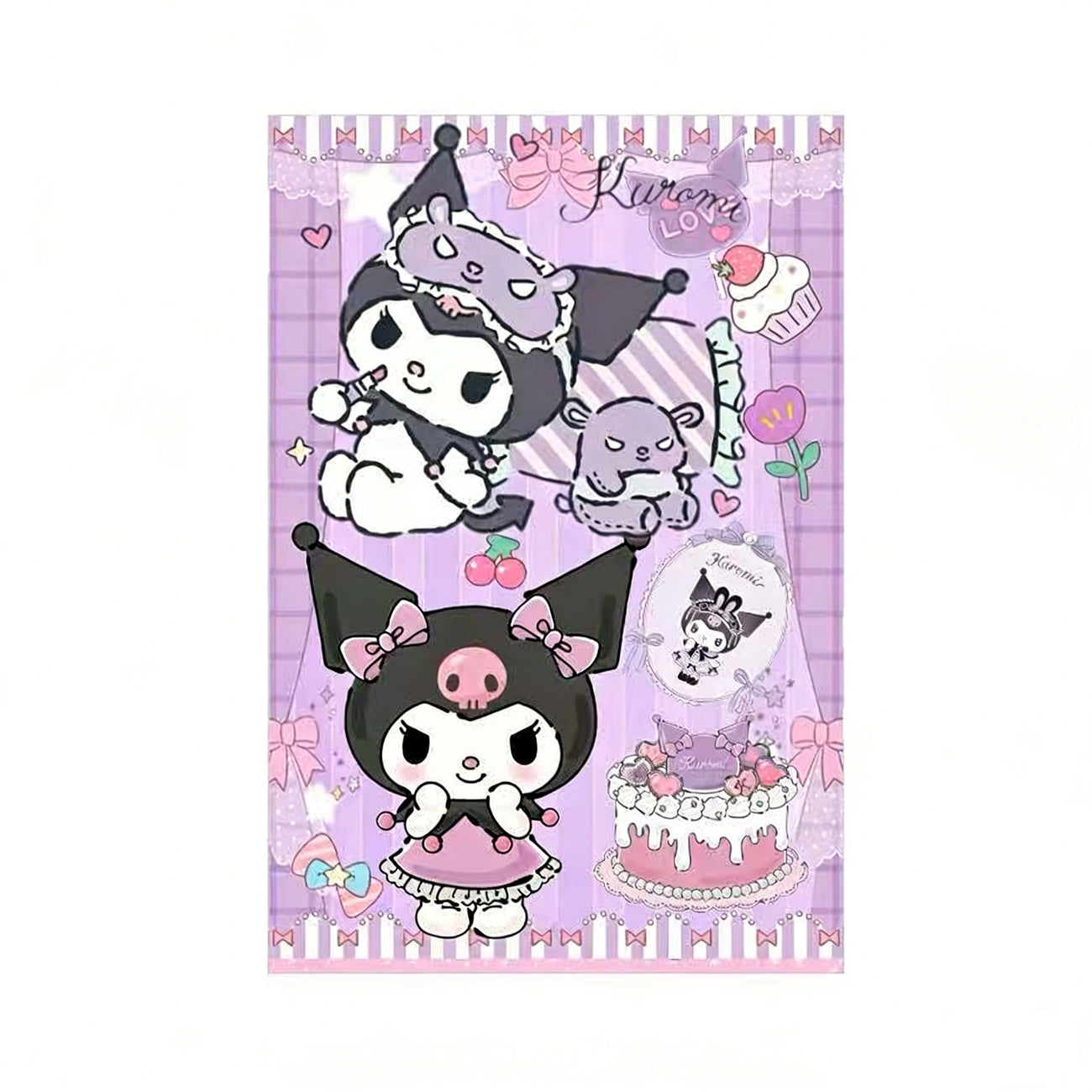 Kuromi Princess Cake Party Set A5
