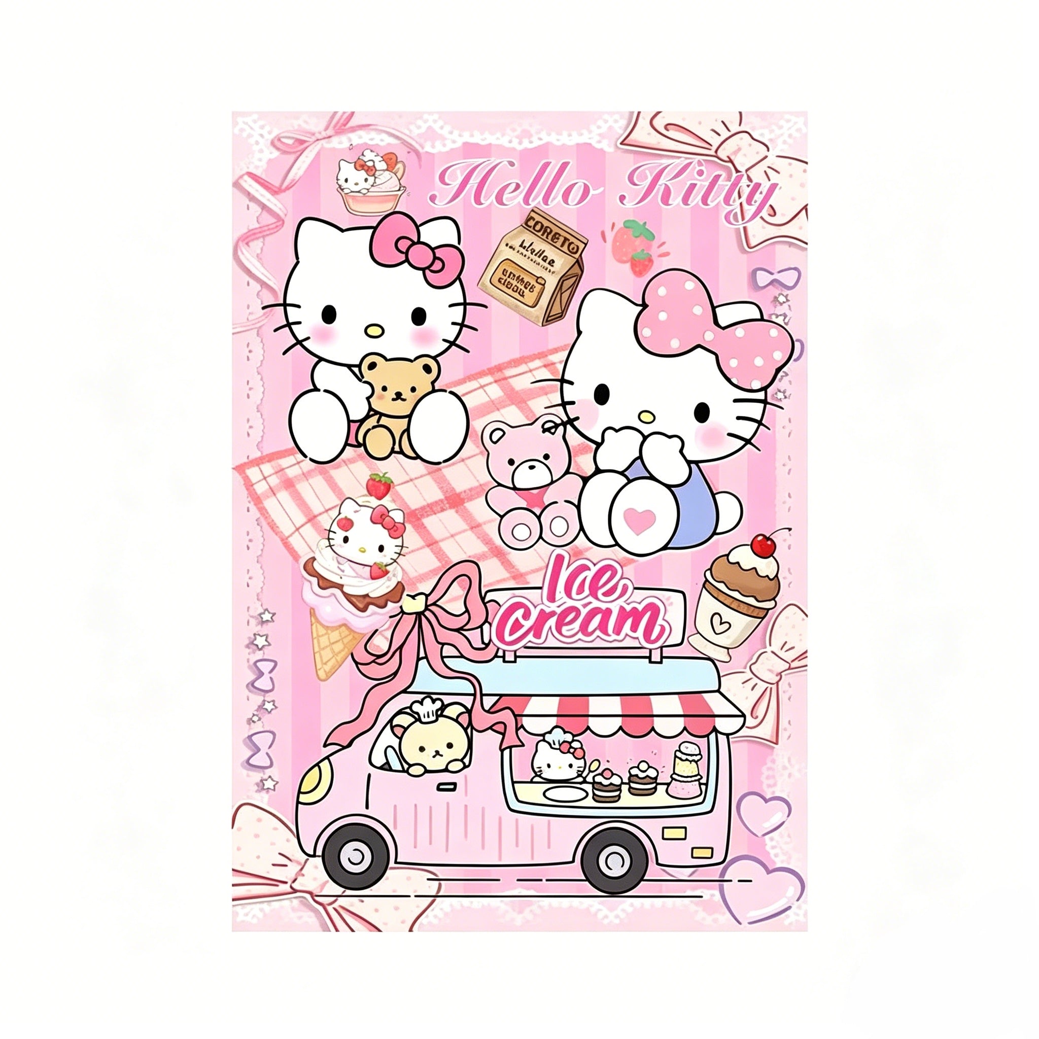 Hello Kitty Ice Cream Truck Collection A7