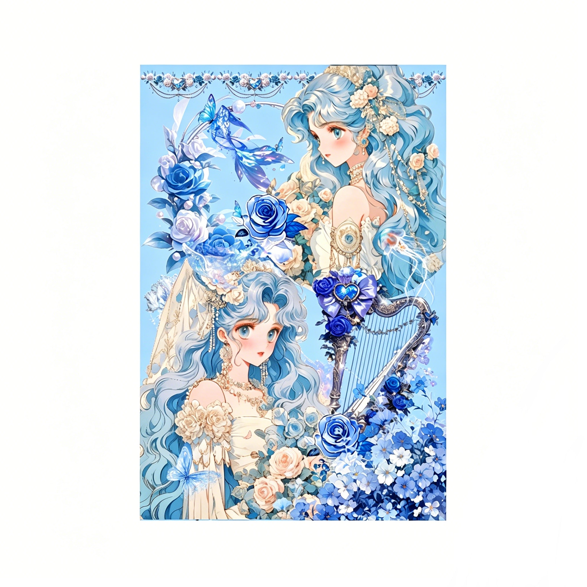 Azure Rose Princess Collection A7