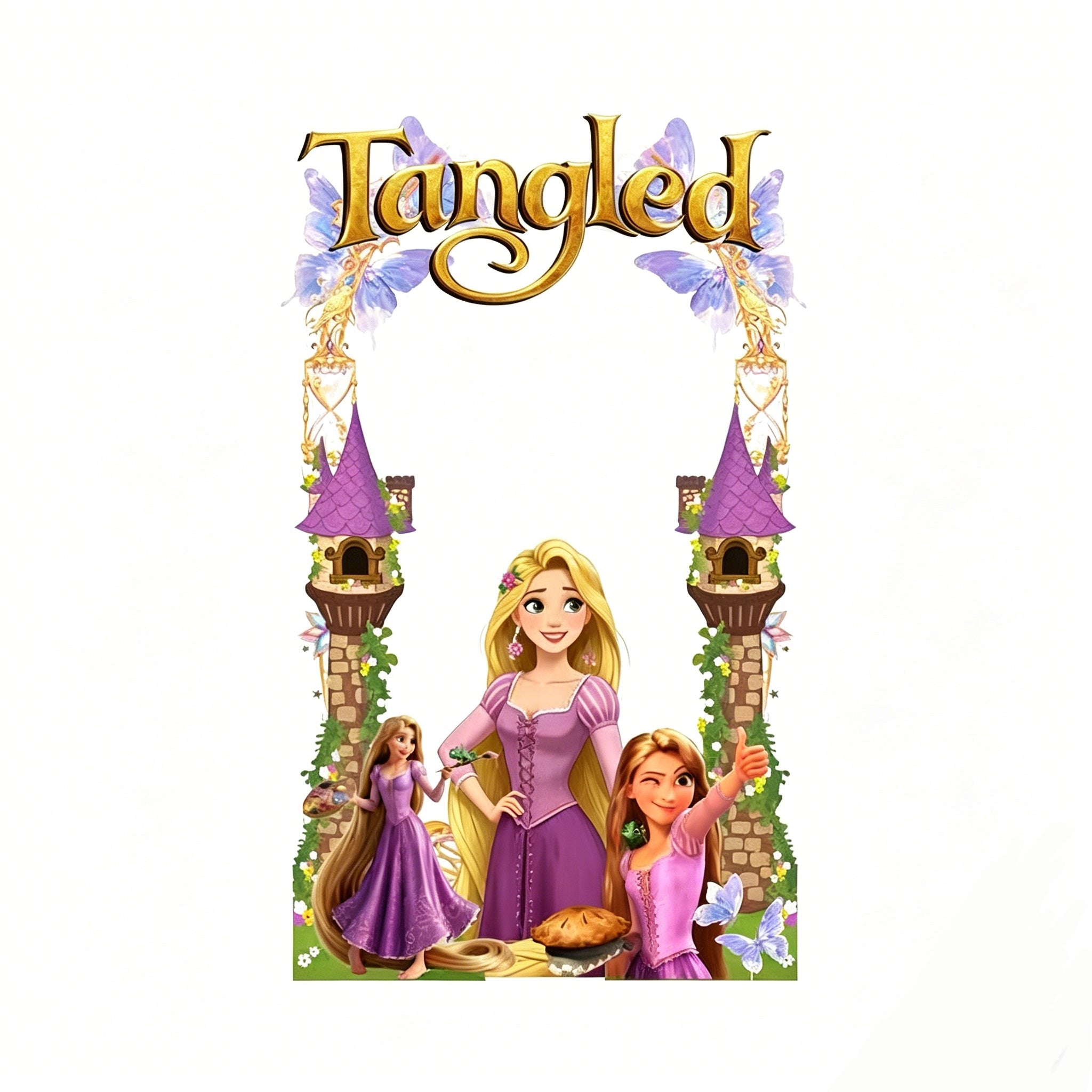 Rapunzel Long Hair Princess Line A7 - Image 2