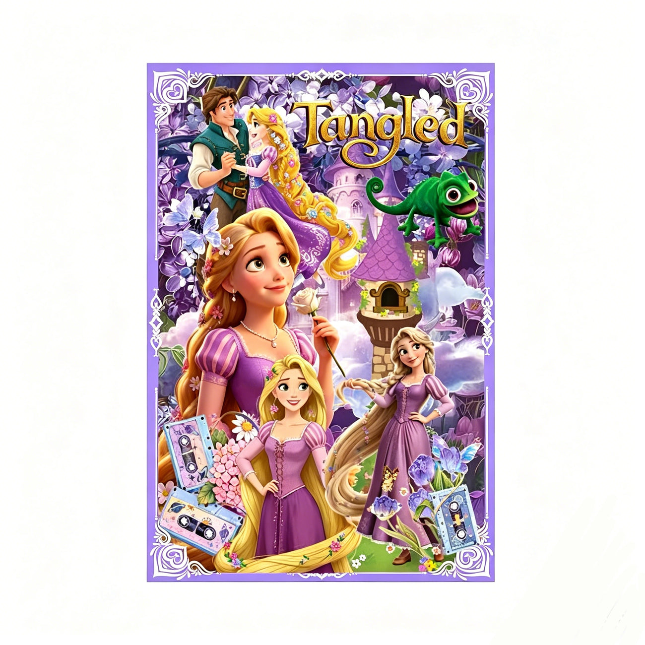Rapunzel Long Hair Princess Line A7 - Image 3