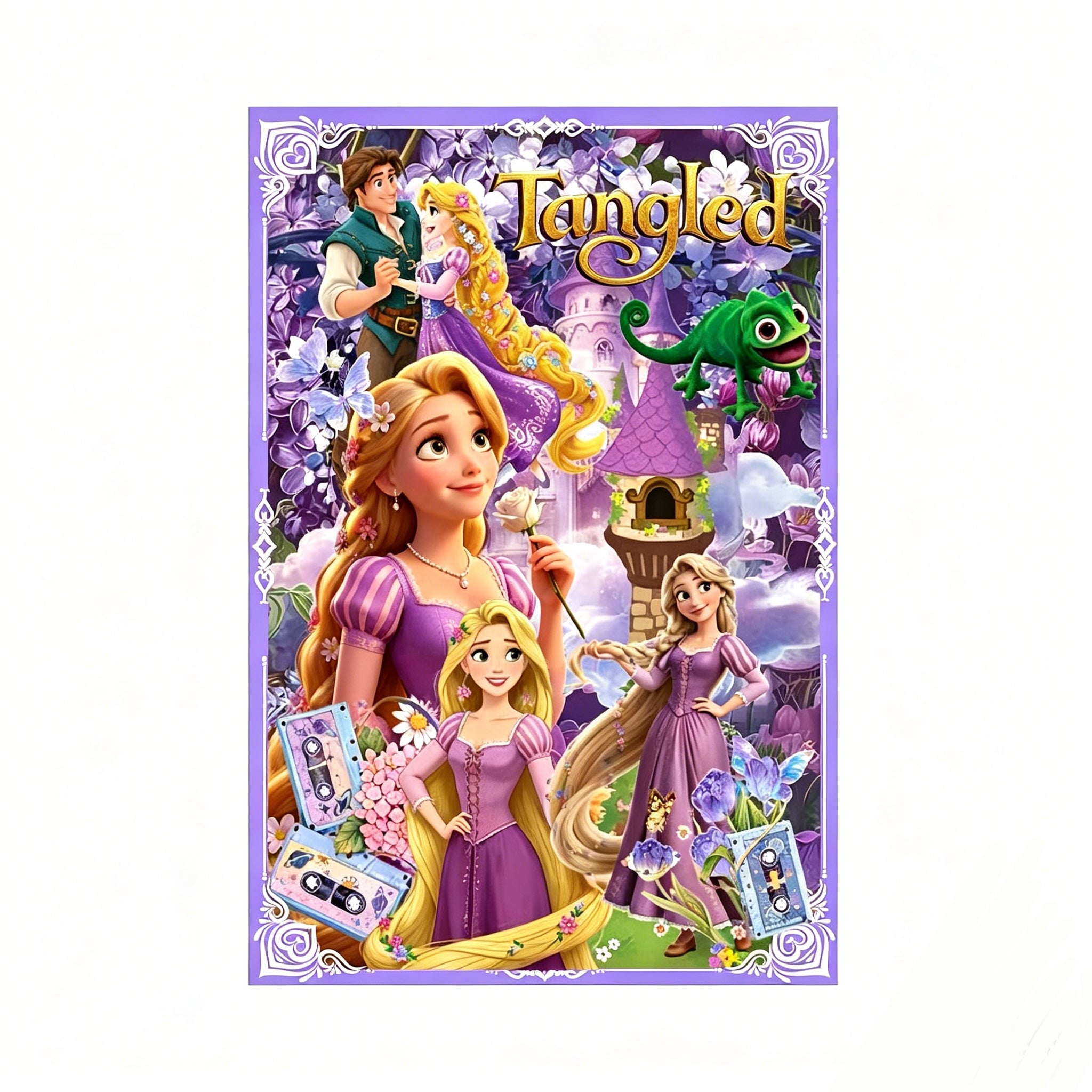 Rapunzel Long Hair Princess Line A7 - Image 3