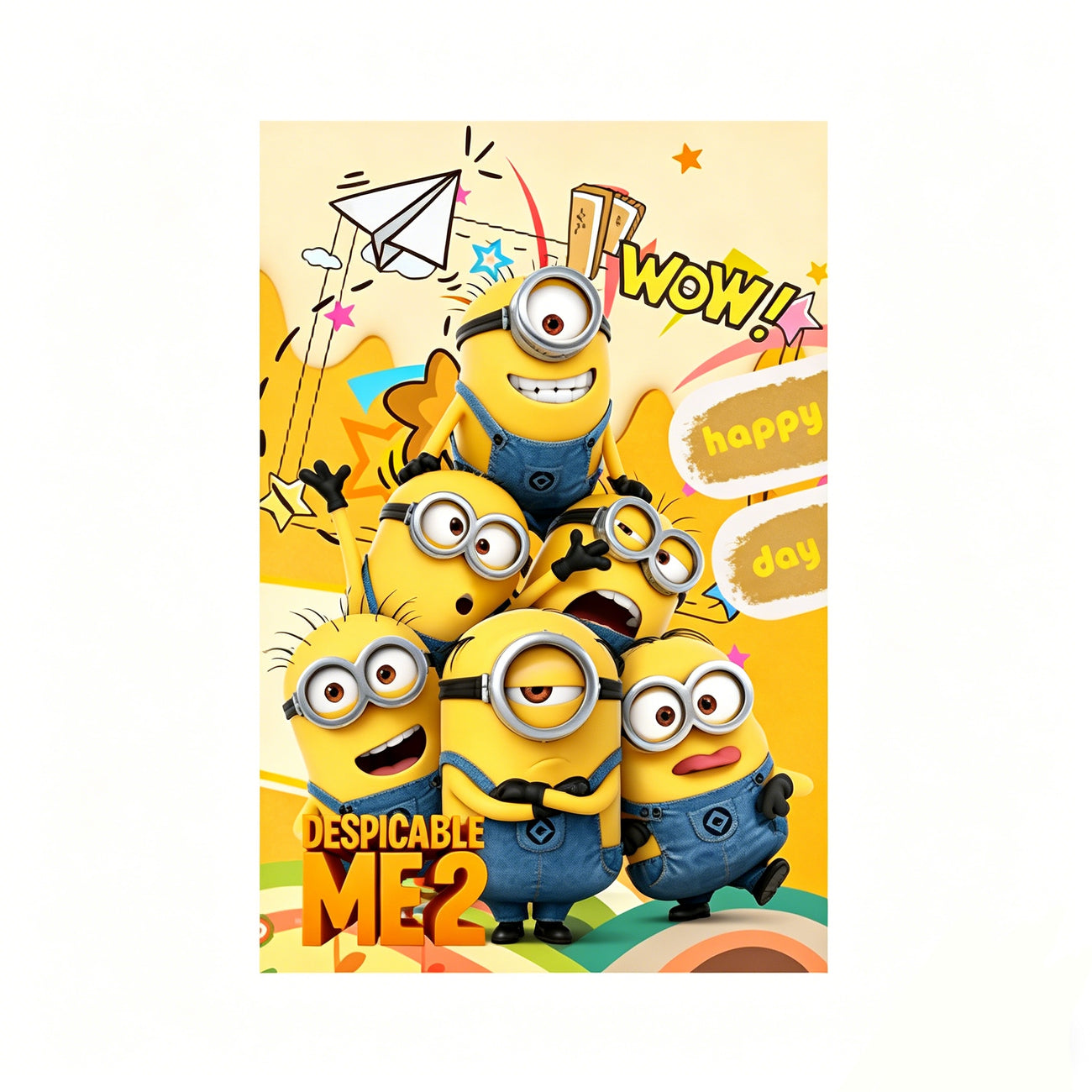 Minions Happy Party Line A7