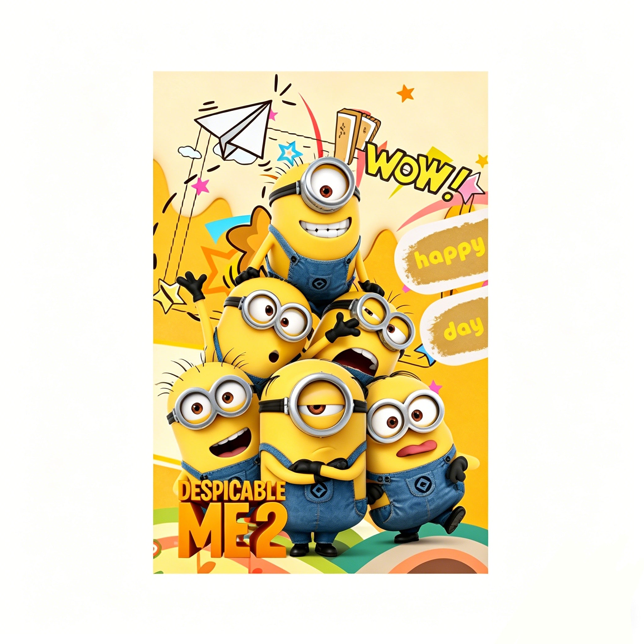 Minions Happy Party Line A7